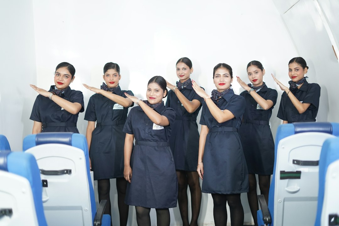 Cabin Crew in Uniform